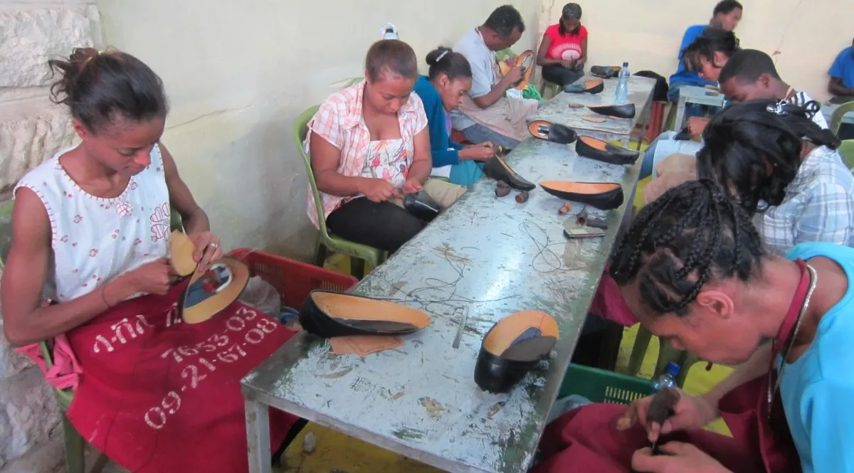 Making mocassins