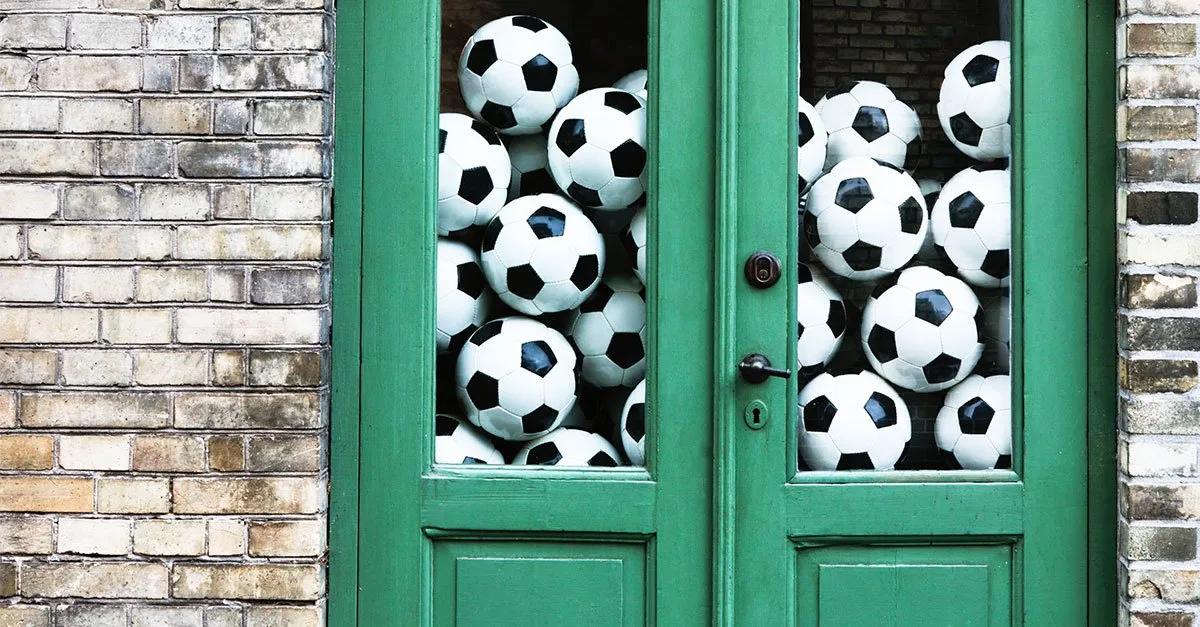 soccer balls