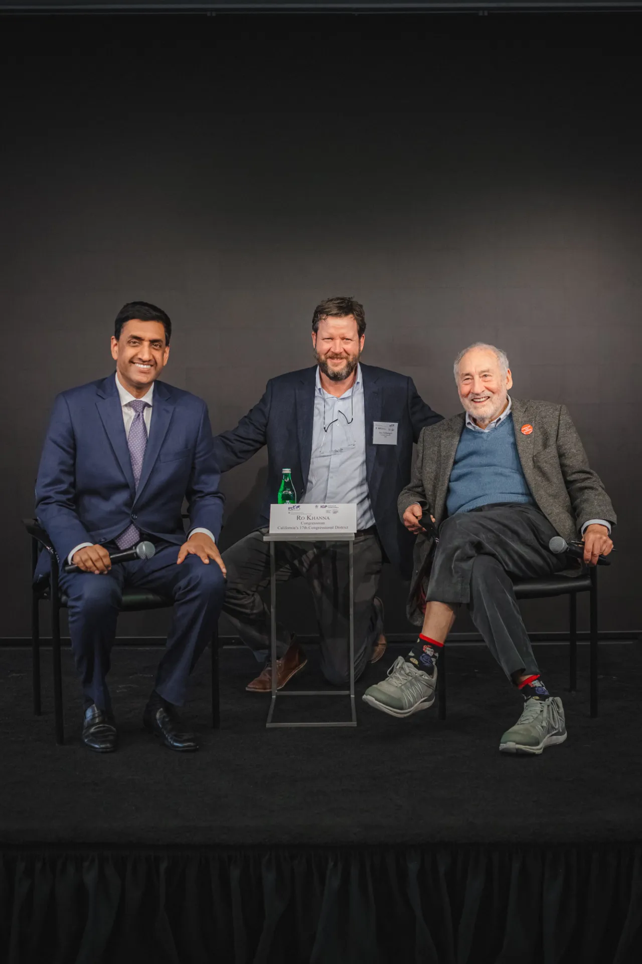 Three speakers.