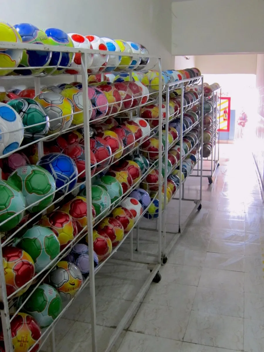 soccer balls